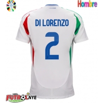 Camiseta Italia Giovanni Di Lorenzo #2 Visitante Equipación Eurocopa 2024 manga corta